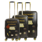 Harry Potter Hogwart Express Hardside Printed 3 Piece Luggage Set