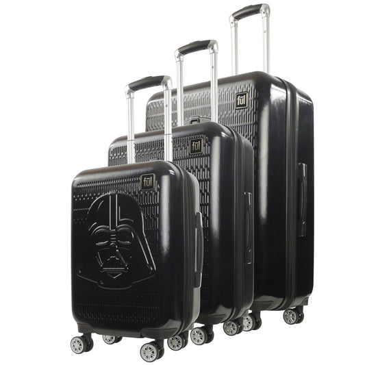 Star Wars Darth Vader Embossed 3 Piece Luggage Set