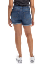 7" to 5" Rolled Denim Shorts