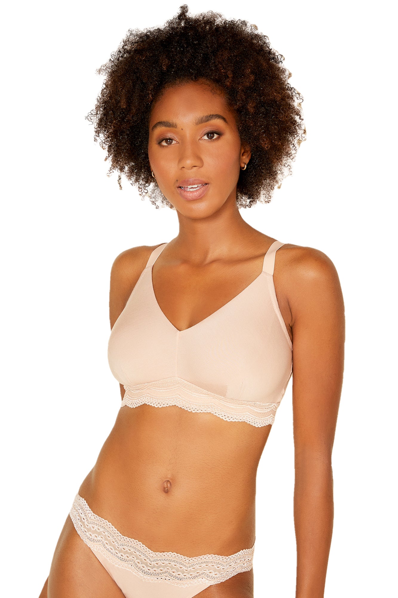  Cosabella Ceylon Modal Curvy Bralette - White - Bonton