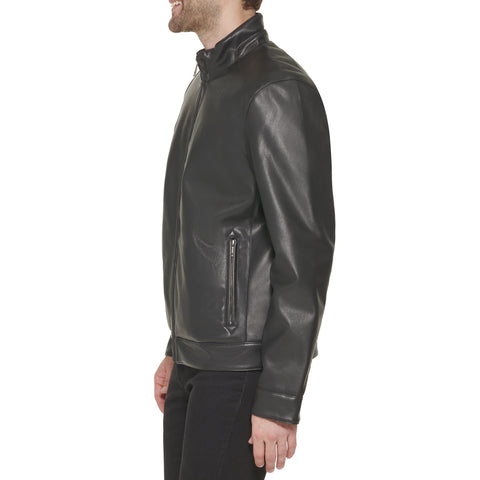 Men's Faux Leather Jacket