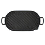 Oval Cast Iron Grill Pan