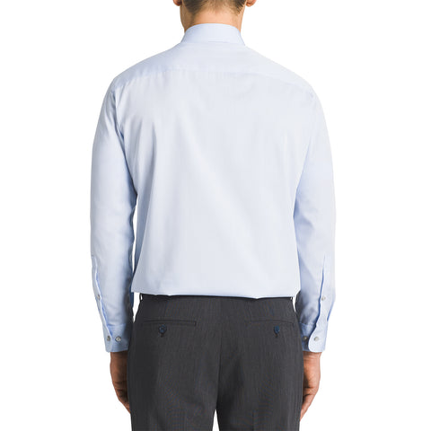 Calvin Klein Steel Regular Fit Non Iron Broadcloth Solid Dress Shirt