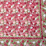 Ornaments Green and Red Tablecloth 70" Round