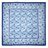 Ornaments Blue and White Tablecloth Square