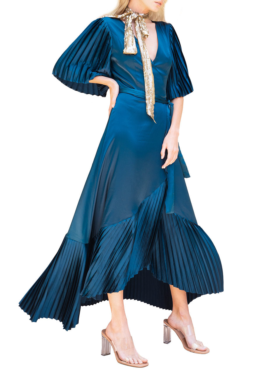  Aquila Maxi Dress - Blue - Bonton