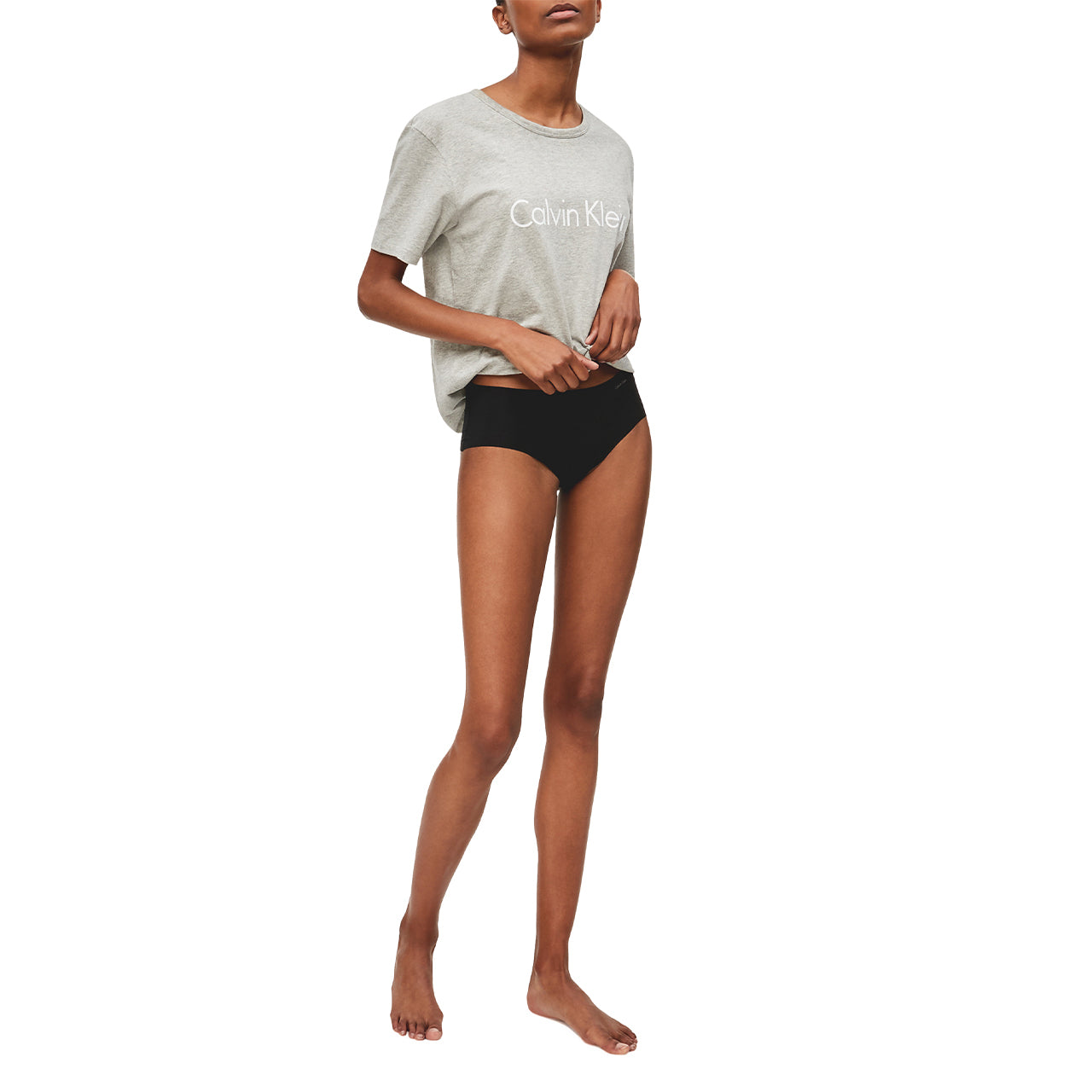  Calvin Klein Invisibles Stretch Hipster - Grey - Bonton