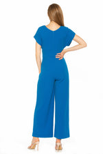 Adella Surplice Neckline Jumpsuit