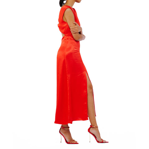 Penny Twist Bias Dress