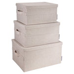 Poly-Soft Storage Boxes Set of 3