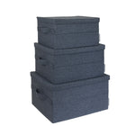 Poly-Soft Storage Boxes Set of 3