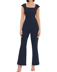 Mini Cap Sleeve Jumpsuit