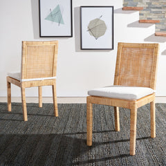 Tojo Rattan Dining Chairs Set of 2