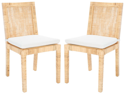 Tojo Rattan Dining Chairs Set of 2