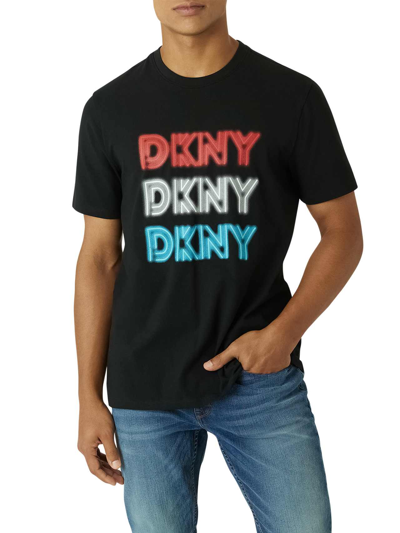  DKNY Folsom Tee - Black - Bonton