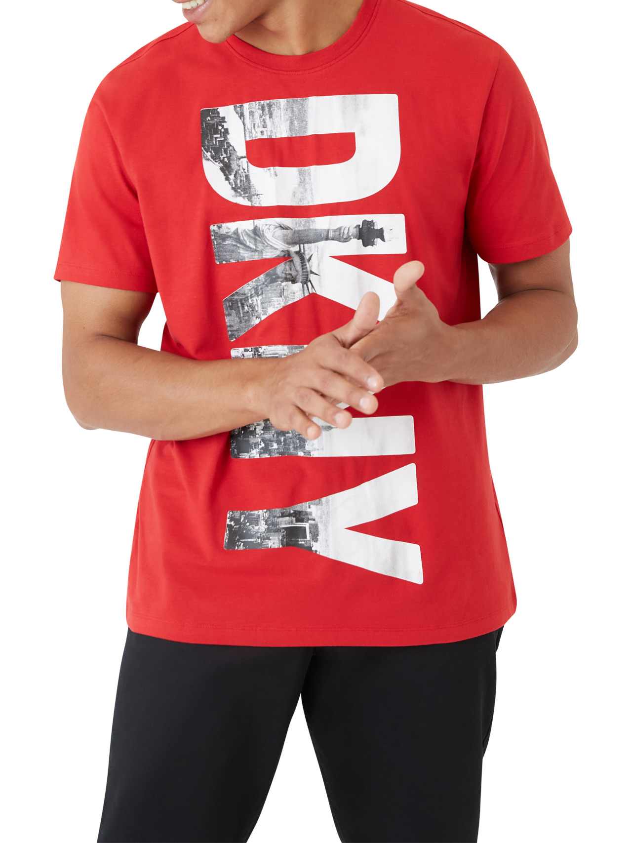  DKNY Liberty Graphic Tee PPK - Red - Bonton