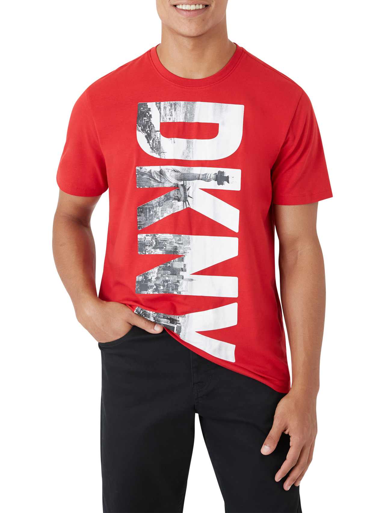  DKNY Liberty Graphic Tee PPK - Red - Bonton