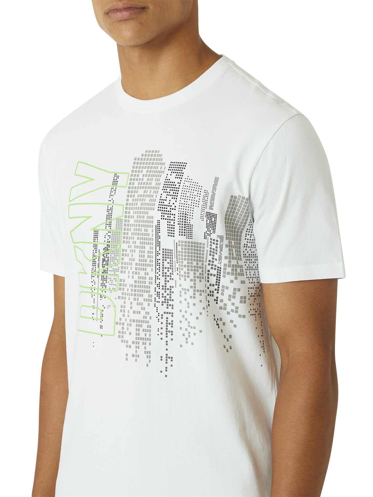  DKNY Broadway Graphic Tee - White - Bonton