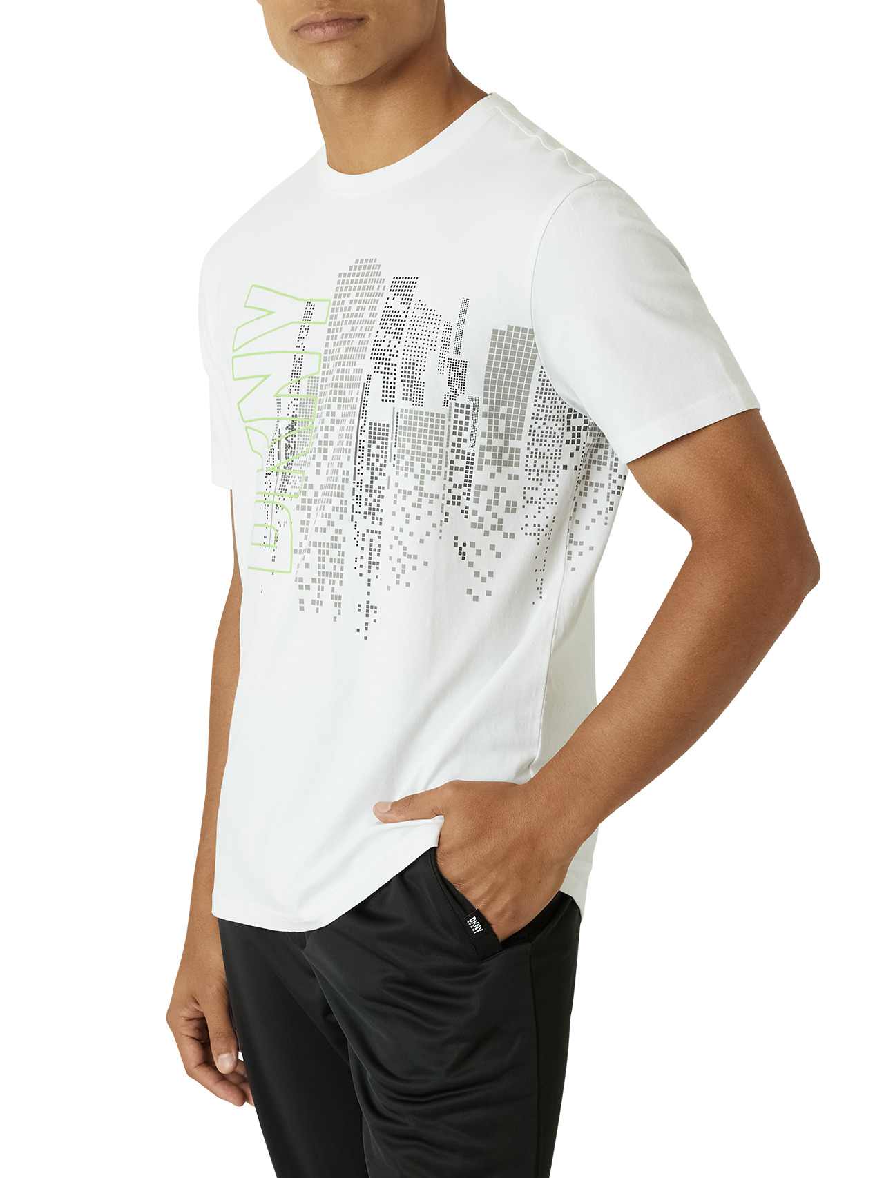  DKNY Broadway Graphic Tee - White - Bonton