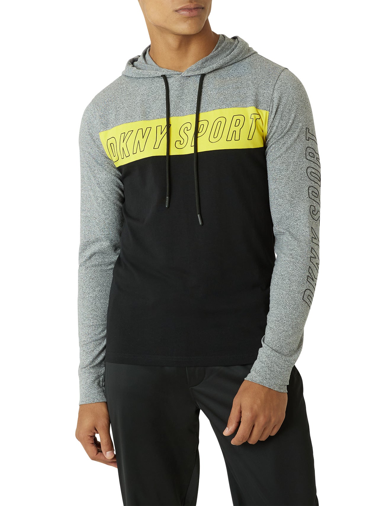  DKNY Mobile Pullover Hoodie - Ligh Grey - Bonton