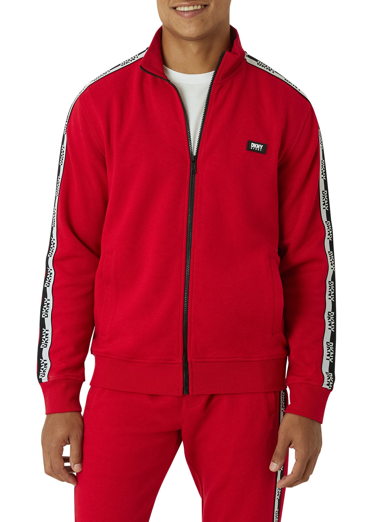  DKNY Apex Track Jacket - Red - Bonton