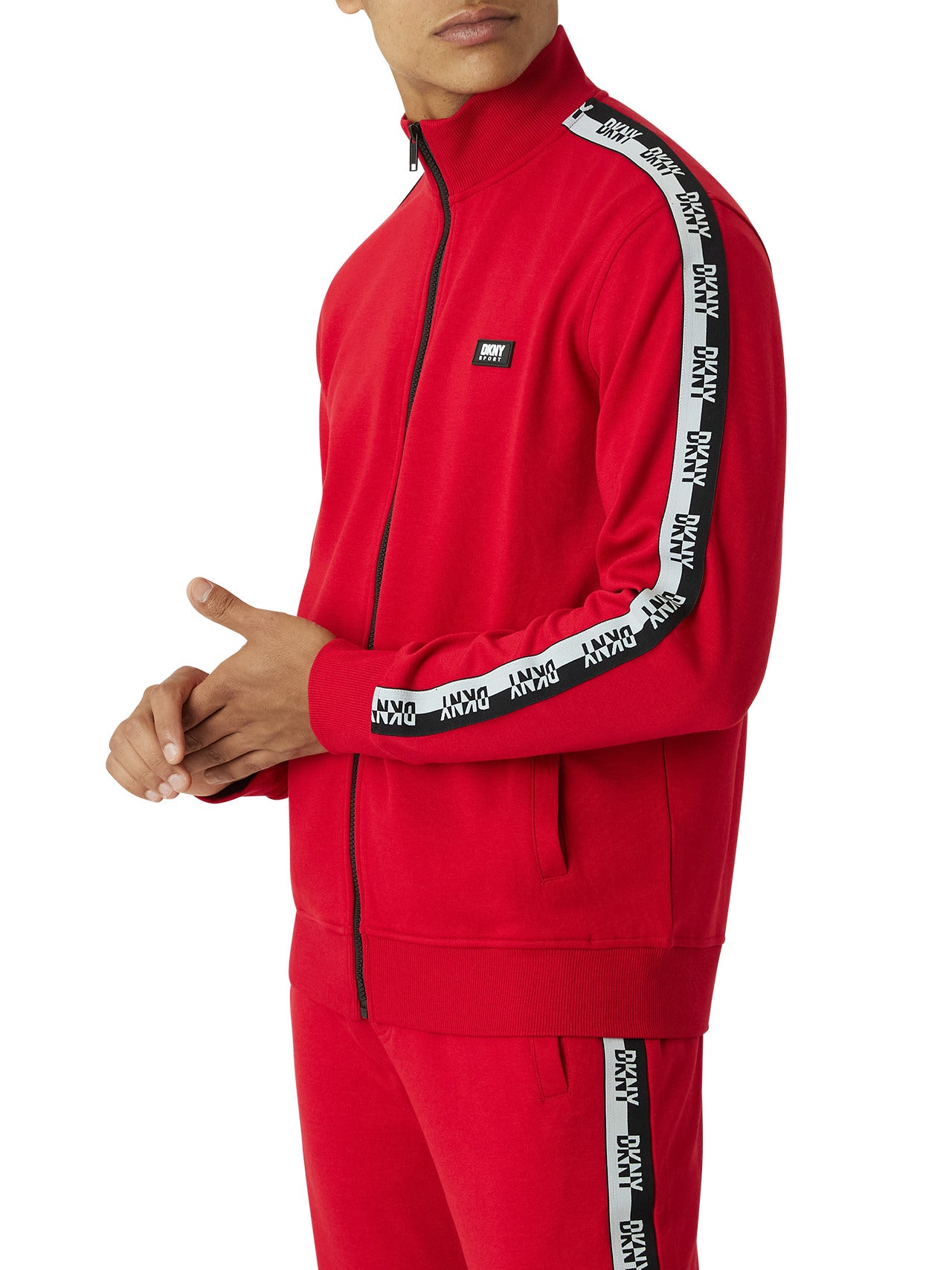  DKNY Apex Track Jacket - Red - Bonton