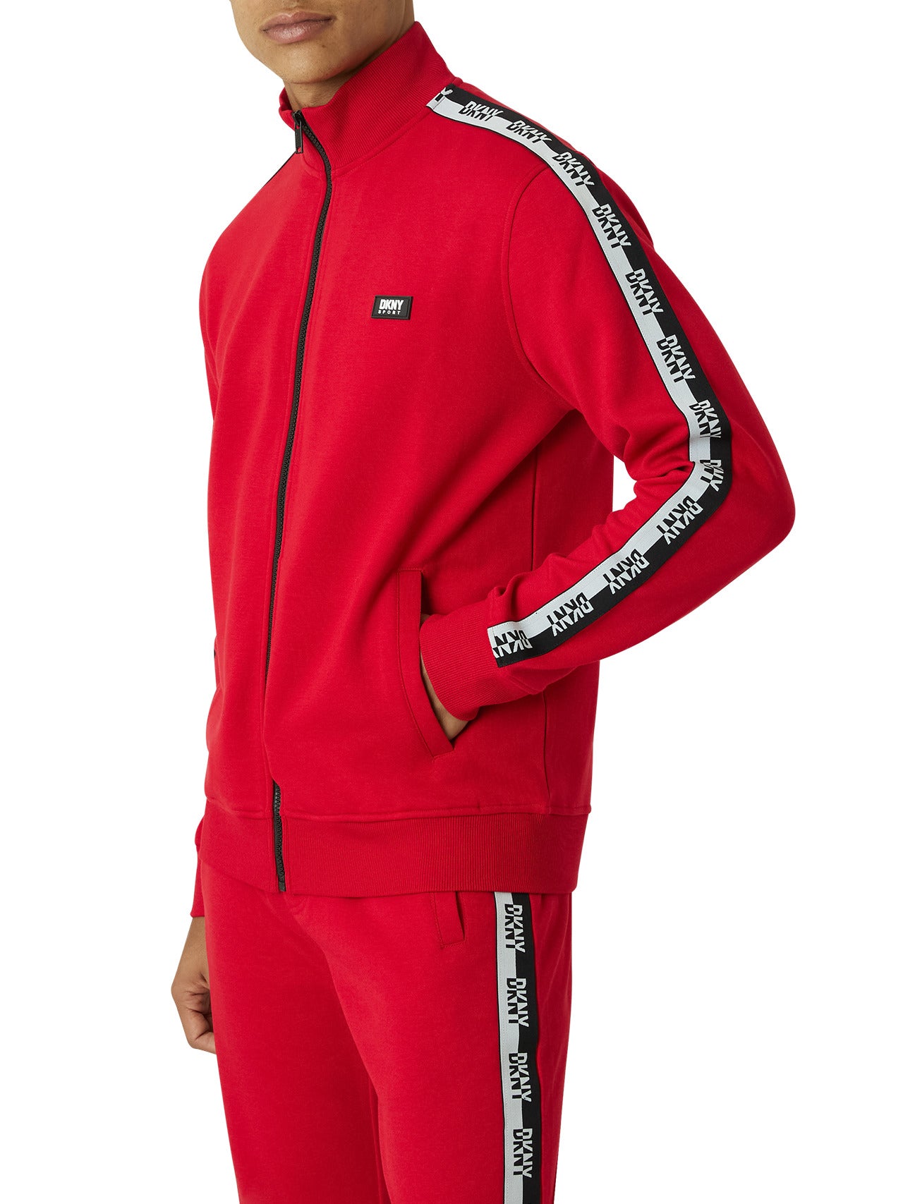  DKNY Apex Track Jacket - Red - Bonton