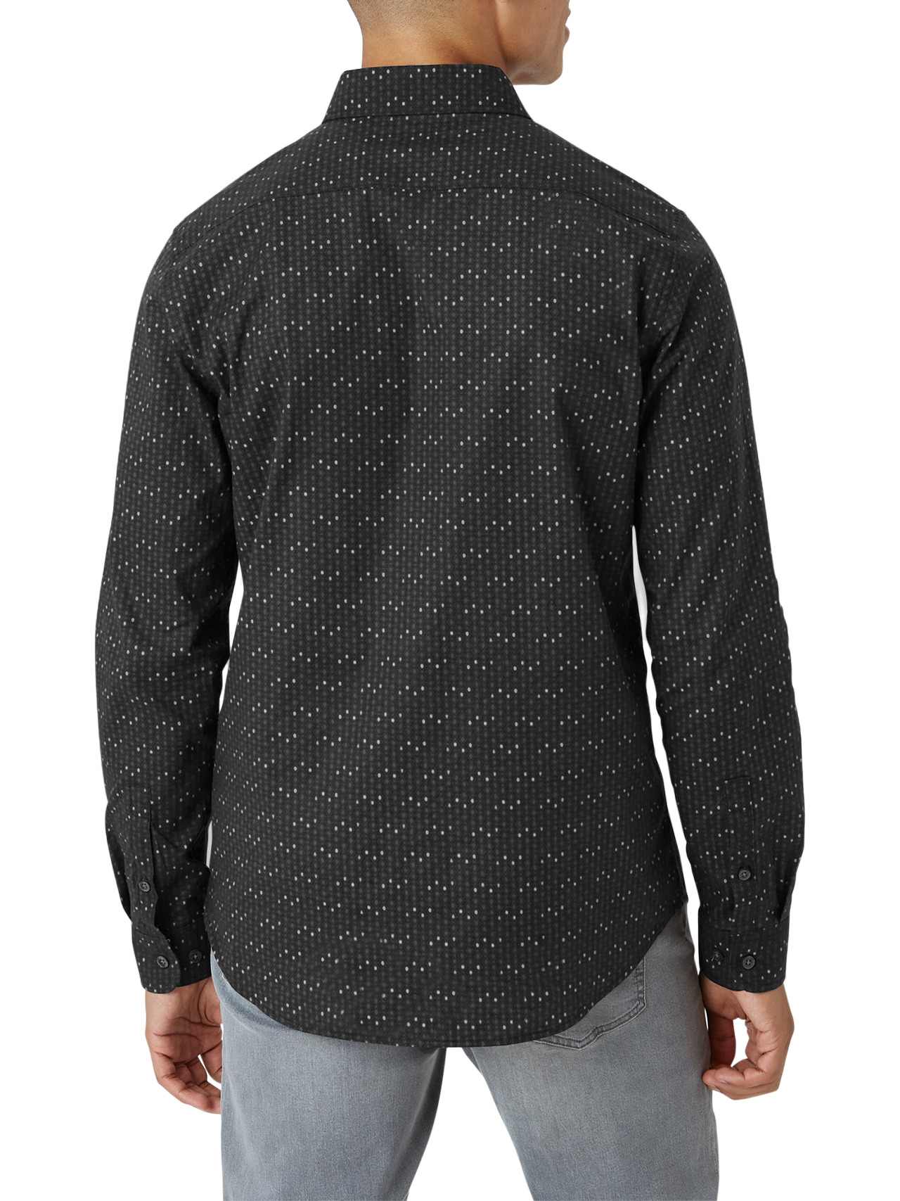  DKNY Garnet Woven Shirt - Black - Bonton