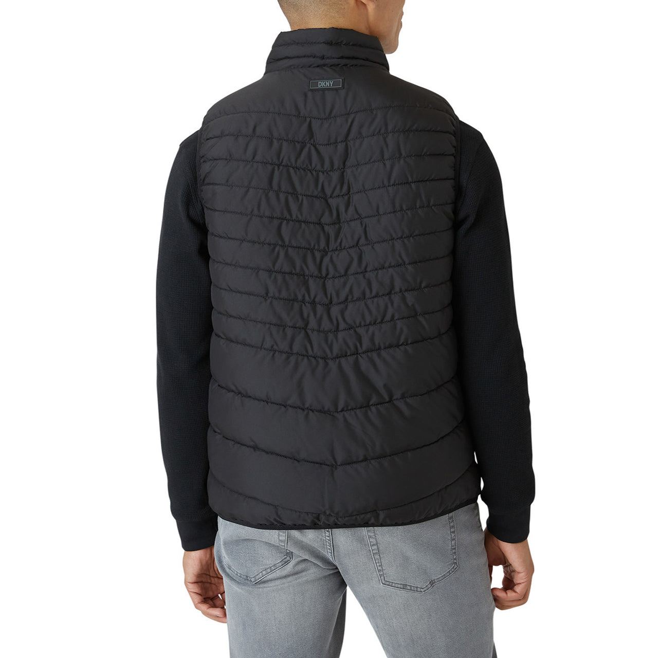  DKNY Oakland Puffer Vest - Grey - Bonton