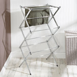 Slim-Profile Clothes Drying Rack