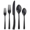 Paris Hammered Gunmetal Titan 20-Piece Flatware Set