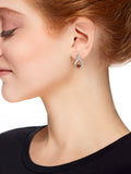 Sterling Silver Infinity
Birthstone Stud Earrings