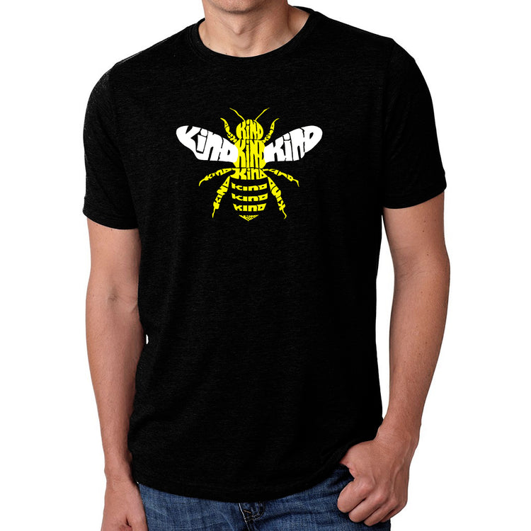 Premium Blend Word Art T-shirt - Bee Kind