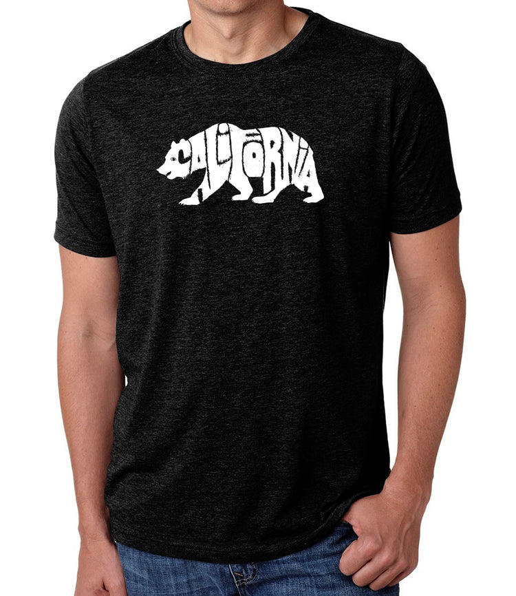 Premium Blend Word Art T-shirt - California Bear 2