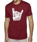 Premium Blend Word Art T-shirt - Heavy Metal