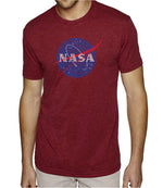Premium Blend Word Art T-shirt - NASA's Most Notable Missions