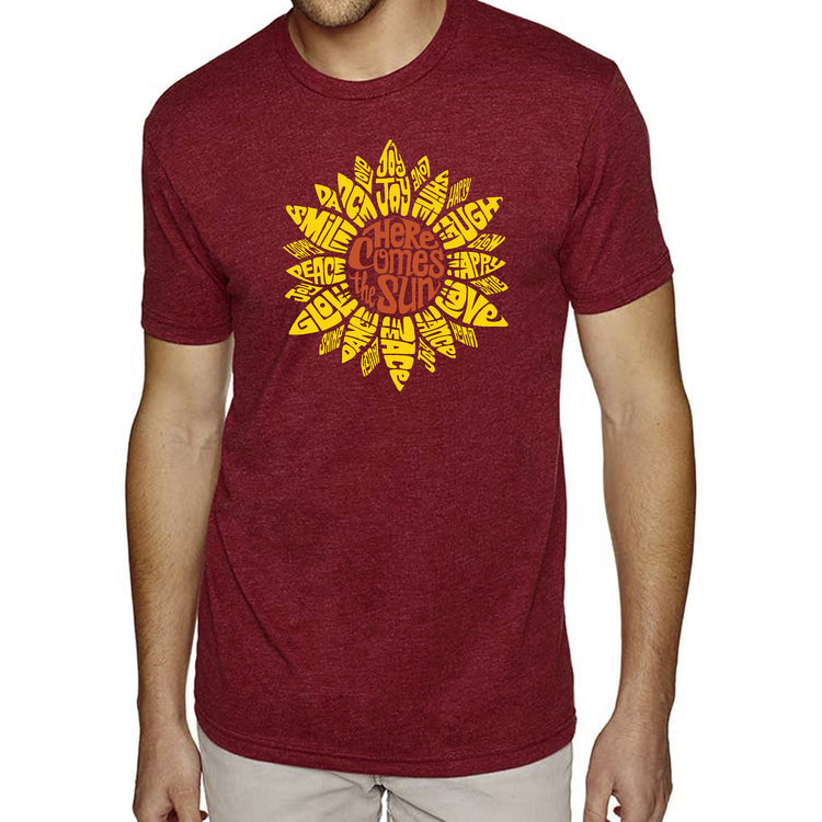 Premium Blend Word Art T-shirt - Sunflower