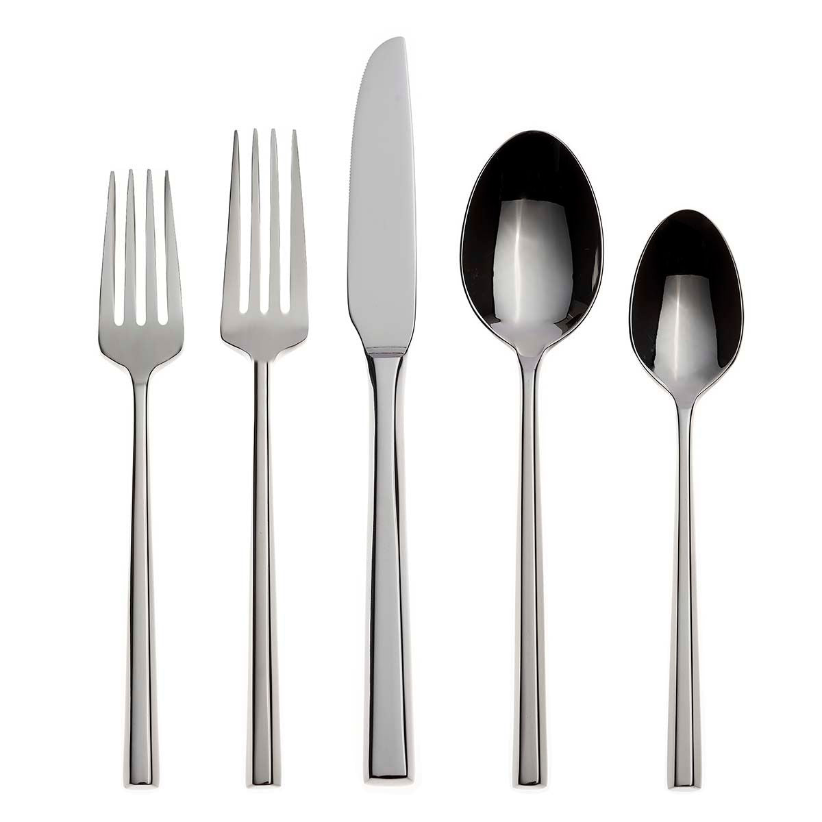  Oneida Diameter 20-Piece Flatware Set - Stainless Steel - Bonton