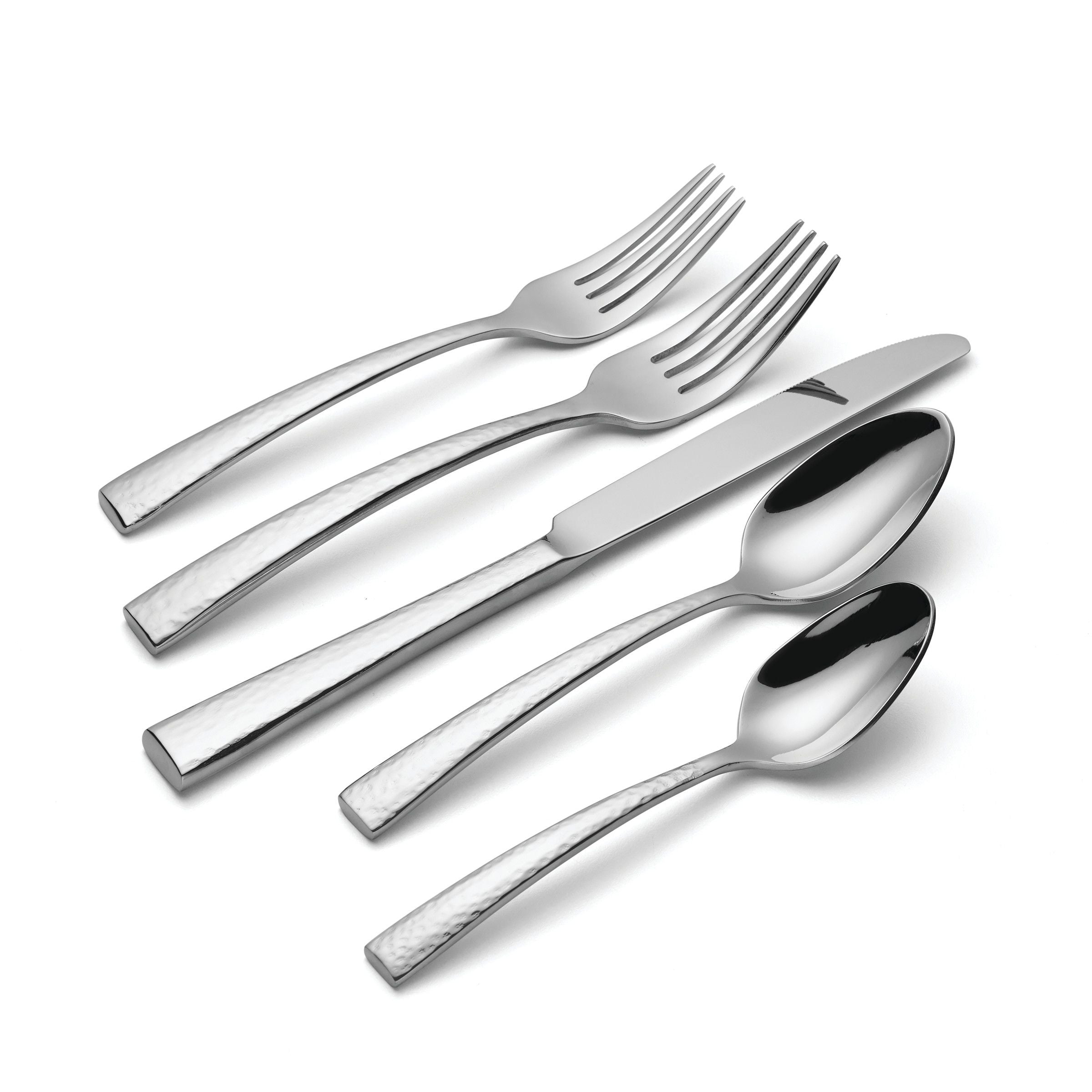  Oneida Cabria 45-Piece Flatware Set - Stainless Steel - Bonton