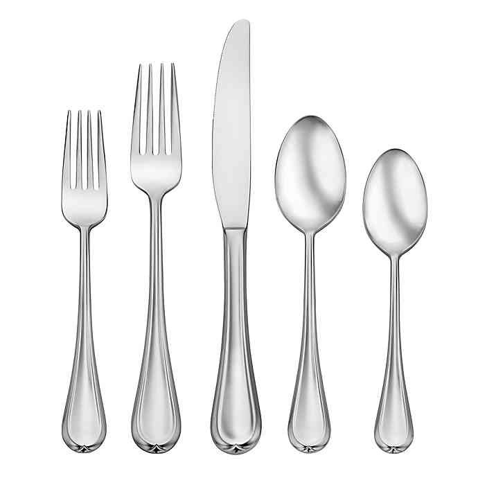  Oneida Clariat 20-Piece Flatware Set - Stainless Steel - Bonton