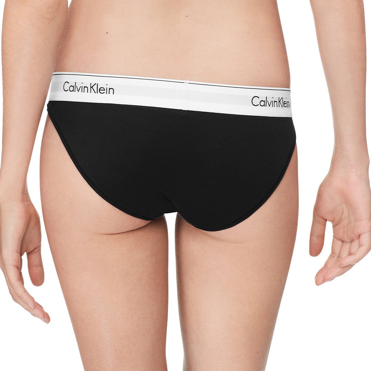  Calvin Klein Cotton Modern Stretch Bikini - Grey - Bonton