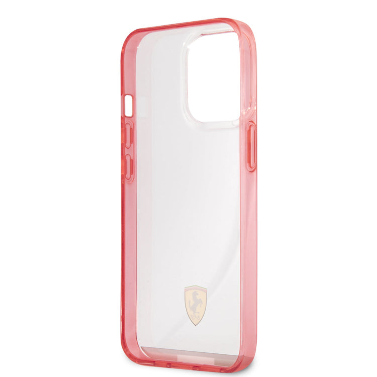 iPhone 13 Pro Max - Hard Case Red Italia Outline- Ferrari