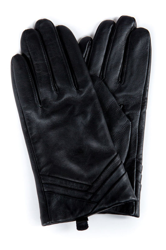 Tiered Wrist Leather Glove