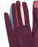 Finger Pop Color Jersey Glove