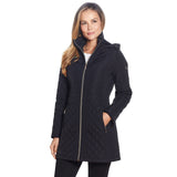 Quilted Jacket With Detachable Hood