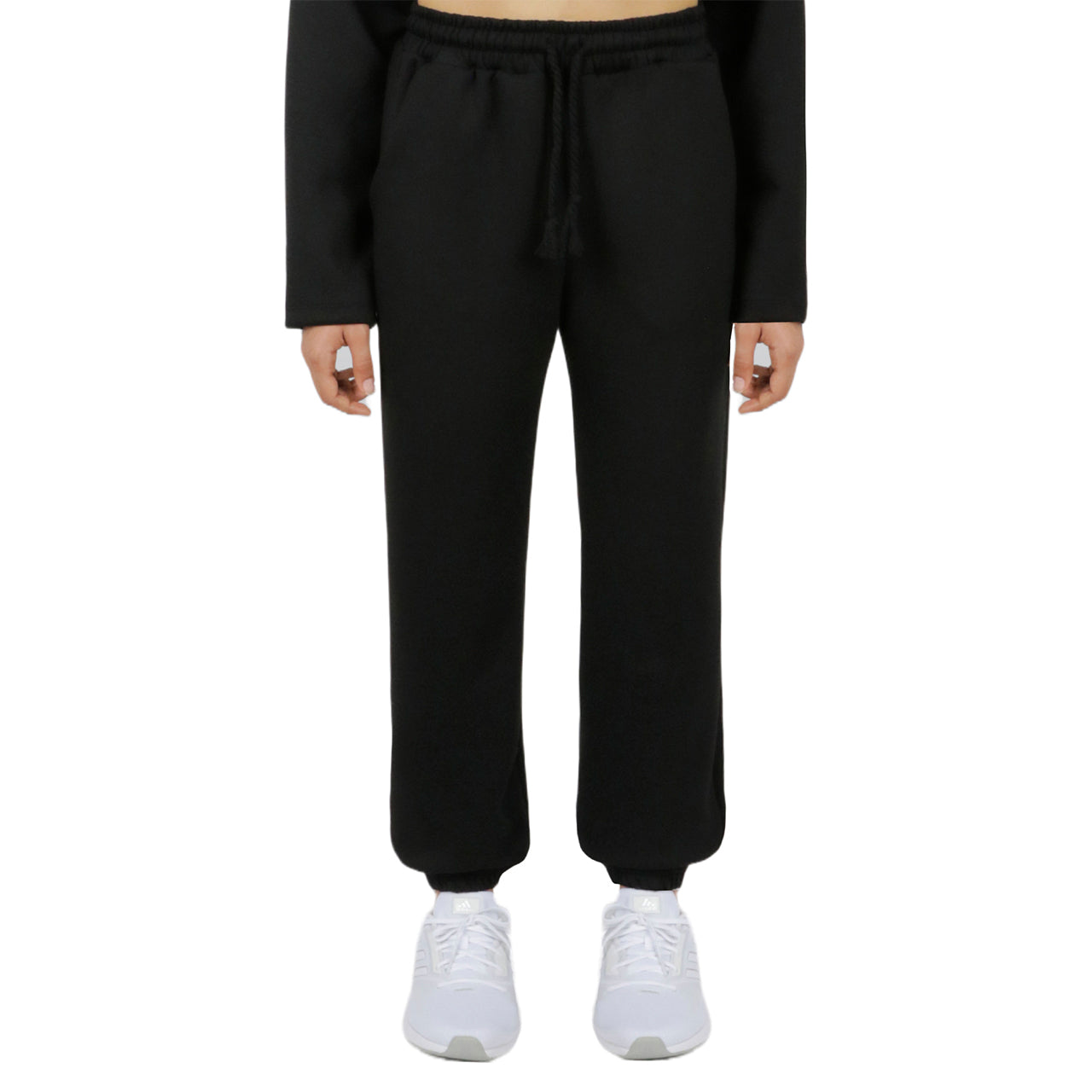  Drawstring Joggers - Black - Bonton