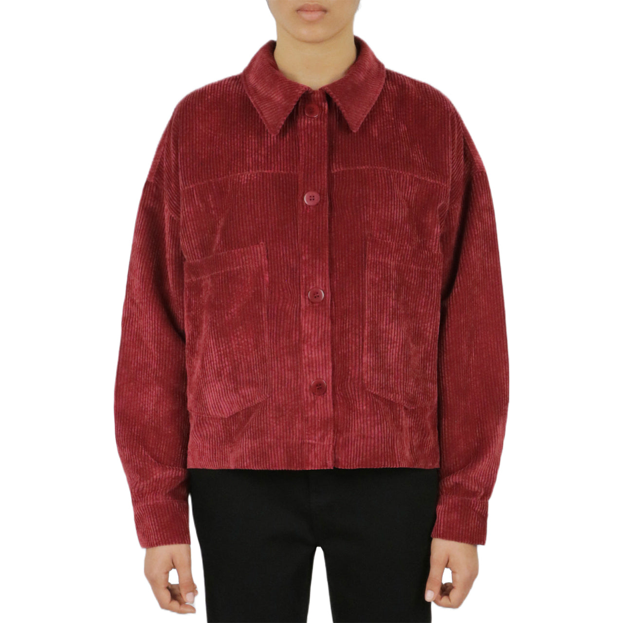  Velvet Corduroy Shacket - Boreaux - Bonton