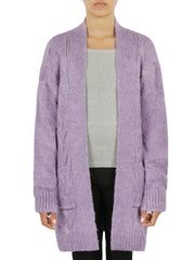 Cable Flyaway Cardigan