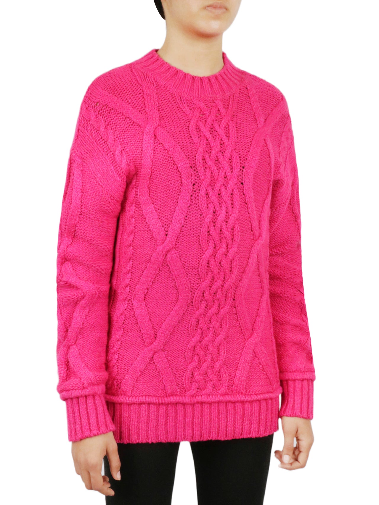  Cable Pullover Sweater - Natural - Bonton