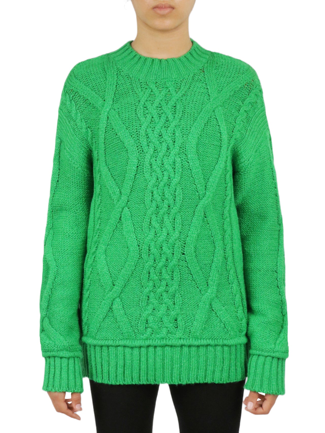  Cable Pullover Sweater - Natural - Bonton